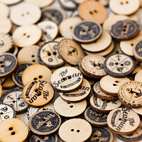 Бусины-пуговицы