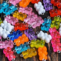 "Мармеладные" мишки, сердечки