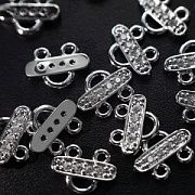 Коннектор "Дуо", покрытие платина/цирконий, 7.5x10.5x2 мм