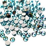 Стразы клеевые холодной фиксации DMC, Aquamarine Light, SS16 (уп.144 +/- 20 шт)