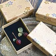 Коробка "Крафт-Семицветик", картон, цвет бежевый, 9x6.3x3.2 см