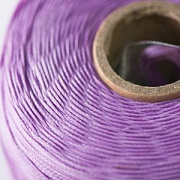 Шнур вощеный, цвет сиреневый, 1х0.4 мм