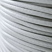 Шнур вощеный, цвет серо-голубой, 2 мм