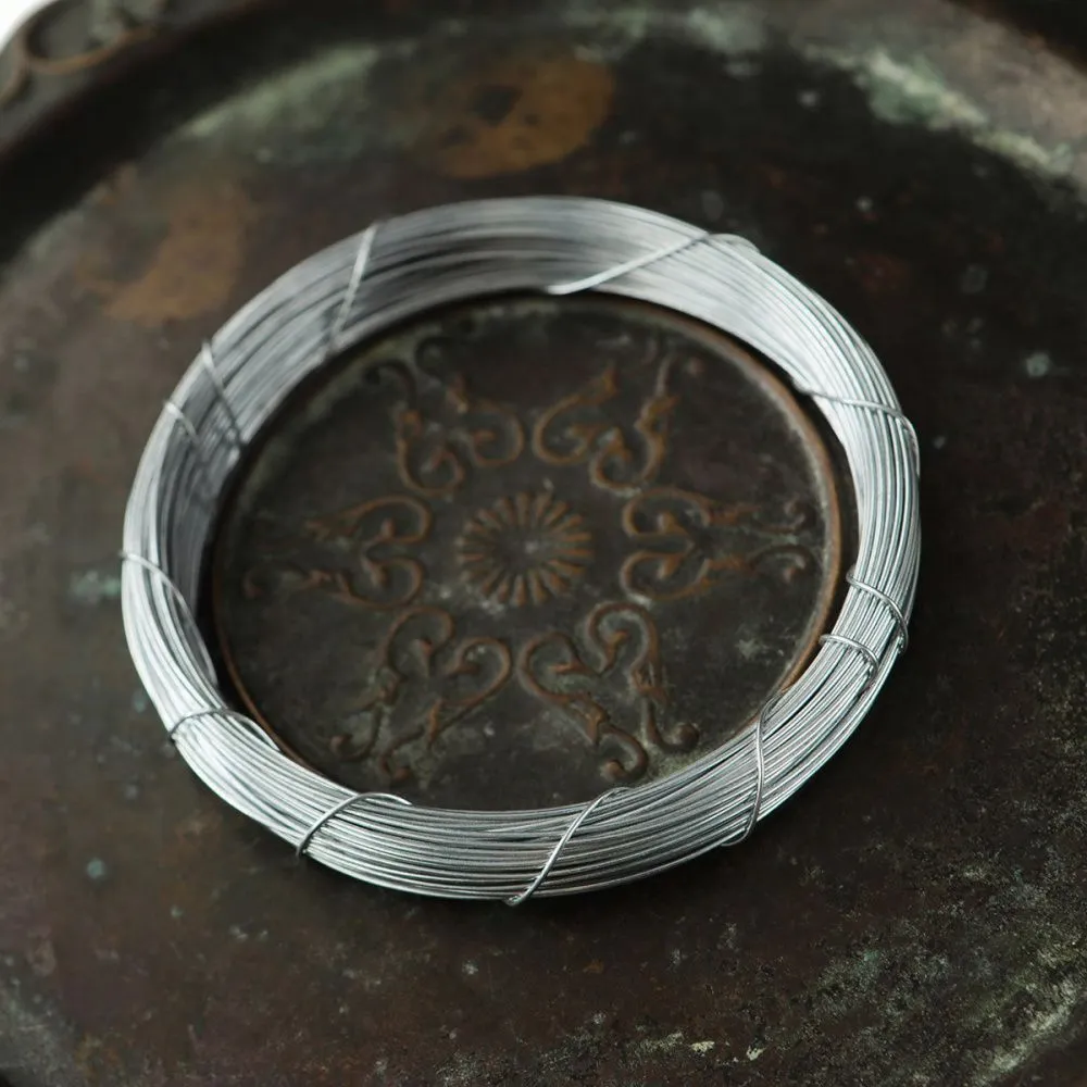 проволока стальная оцинкованная вязальная мягкая, без покрытия, d 0.9 мм, 25 м