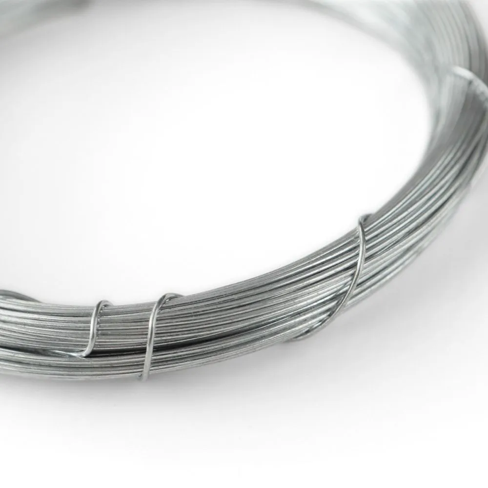 проволока стальная оцинкованная вязальная мягкая, без покрытия, d 0.9 мм, 25 м