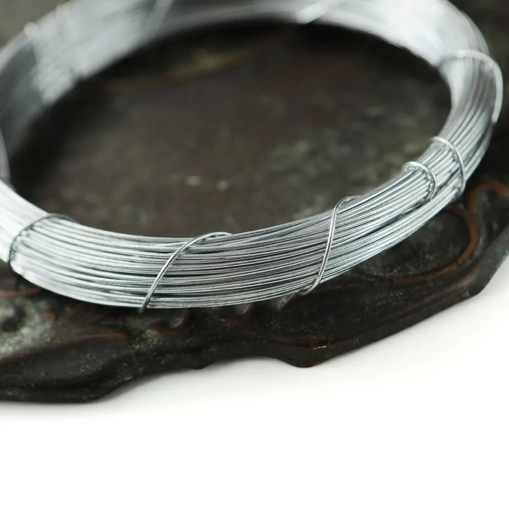 проволока стальная оцинкованная вязальная мягкая, без покрытия, d 0.9 мм, 25 м